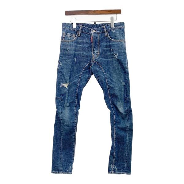 DSQUARED2（ディースクエアード） バイカーデニムパンツ ジーンズ TIDY