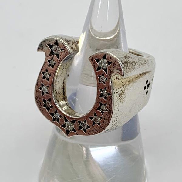 TENDERLOIN　テンダーロイン　ホースシューリング　ダイヤモンド　13号 TENDERLOIN（テンダーロイン） ダイヤモンド ホースシューリング 指輪