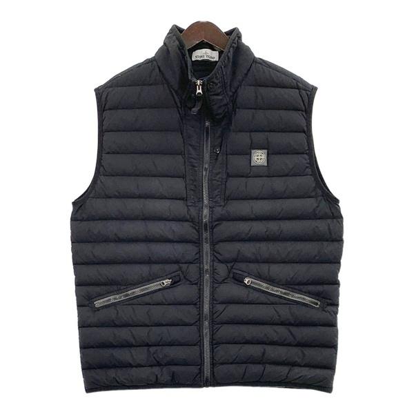 STONE ISLAND ストーンアイランド ダウンベスト ジャケット 7115G0225 メンズ XLサイズ ブラック アウター DM17945■