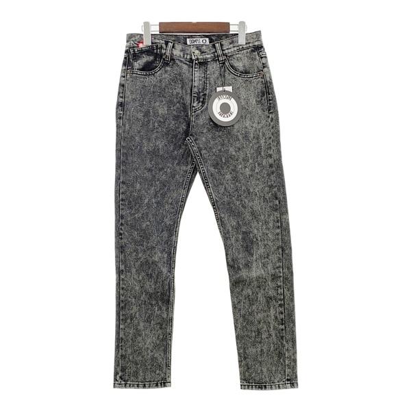 EXAMPLE エグザンプル ケミカルウォッシュ スキニー ジーンズ デニムパンツ 0X23AW-BT-0002 メンズ Lサイズ ボトムス DM20275■
