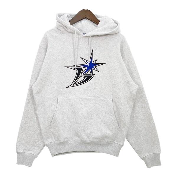 BOTT ボット パーカー B Logo Hoodie フーディー アッシュ 裏起毛ロゴフーディー メンズ Mサイズ ライトグレー トップス DM18314■