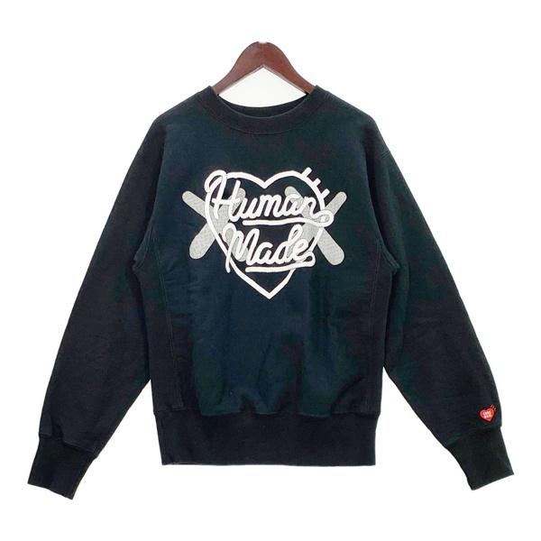Human Made ×kaws スウェット 黒 Sサイズ HUMAN MADE（ヒューマンメード） HUMAN MADE KAWS ヒューマンメイド