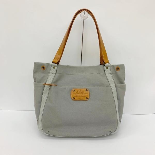 Dakota ダコタ シンピット トートバッグ カバン 帆布 キャンバス レディース  グレー系 鞄 DF18480■