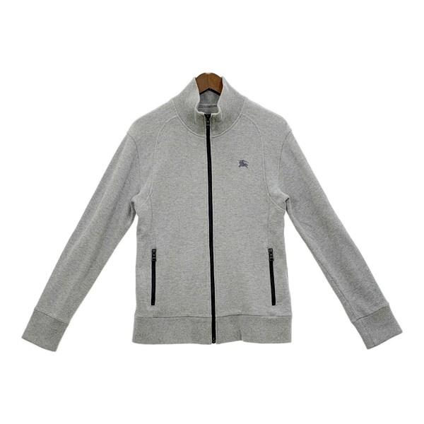 Burberry Black Label バーバリーブラックレーベル ジップスウェット ジャケット メンズ サイズ2 グレー トップス DM18602■