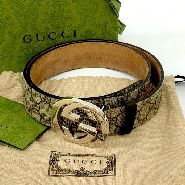 GUCCI（グッチ） ベルト GGスプリーム キャンバス インター