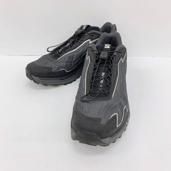 SALOMON サロモン XT-SLATE ローカット スニーカー シューズ 475756 メンズ 28.5cm ブラック 靴 DF18416■