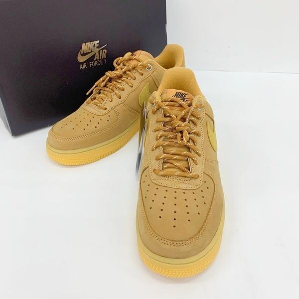 【未使用】ナイキ AIR FORCE 1 LOW 07 WB エアフォース ワン スニーカー 28cm CJ9179-200 メンズ NIKE NIKE（ナイキ） NIKE AIR FORCE 1 '07 WB エア フォース 1 '07 WB FLAX