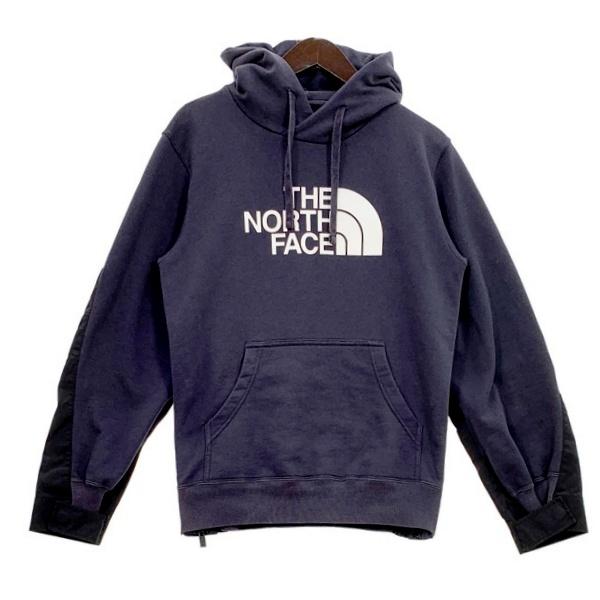 THE NORTH FACE sacai ノースフェイス サカイ パーカー スウェット NT6175SA メンズ Sサイズ ネイビー トップス DM18389■