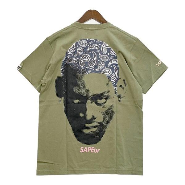 SAPEur サプール ロッドマン ペイズリー Tシャツ 半袖 カットソー