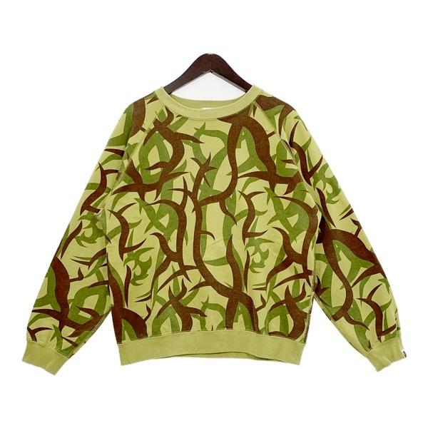 A BATHING APE（アベイシングエイプ） BAPE トライバルカモ スウェット