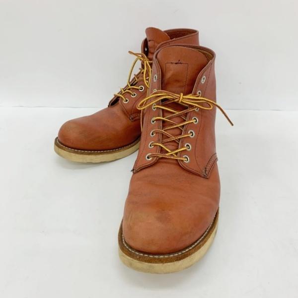 RED WING レッドウィング 8166 Classic Plain Toe ワークブーツ シューズ メンズ 28cm ブラウン 靴 DF19151■