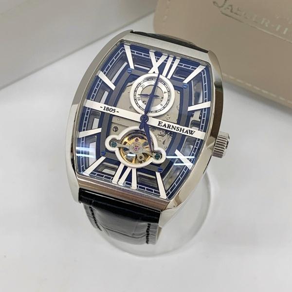 EARNSHAW アーンショウ 腕時計 HOLBORN スケルトン オートマ 自動巻き 