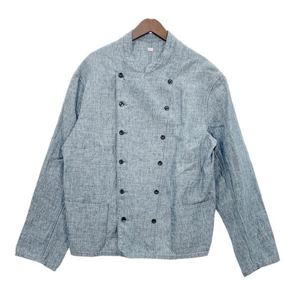 Outil ウティ ジャケット VESTE CIZE ヴェストゥシズ スタンドカラー フランス海軍 メンズ 3 Lサイズ相当 インディゴブルー アウター DM18690■