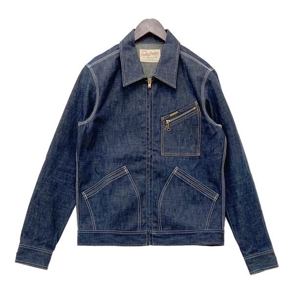 WACKO MARIA ワコマリア 91-B型 デニムジャケット ジップアップ ワークジャケット ブルゾン メンズ Mサイズ インディゴ アウター DM18813■