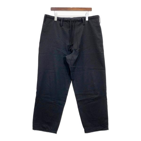 Yohji Yamamoto REGULATION ヨウジヤマモト WOOL GABARDINE PANTS パンツ メンズ サイズ1 ブラック ボトムス DM18803■