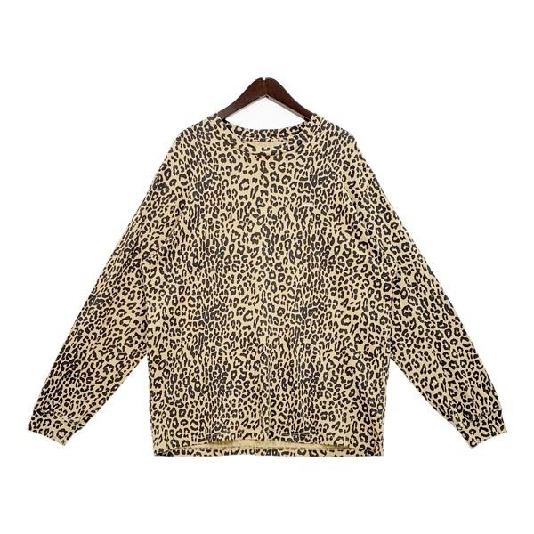 supreme ロングスリーブT レオパード Supreme（シュプリーム） レオパード 長袖 カットソー ロンT スモール