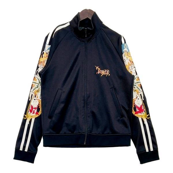 doublet ダブレット トラックジャケット カオス刺繍 17SS ブルゾン トップス メンズ Mサイズ ブラック アウター DM20048■