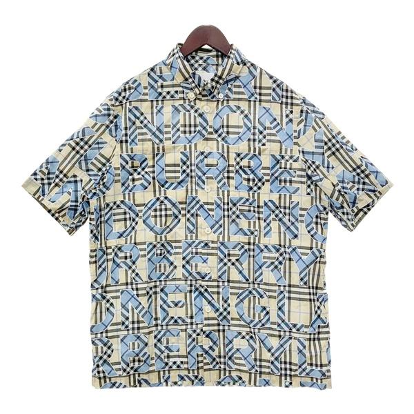 BURBERRY（バーバリー） 21SS ノバチェック グラフィティ 半袖シャツ 