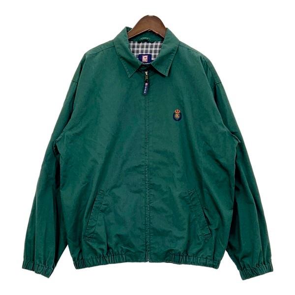 CHAPS Ralph Lauren チャップス ラルフローレン ブルゾン スイングトップ スポーツジャケット メンズ Mサイズ グリーン アウター DM19240■