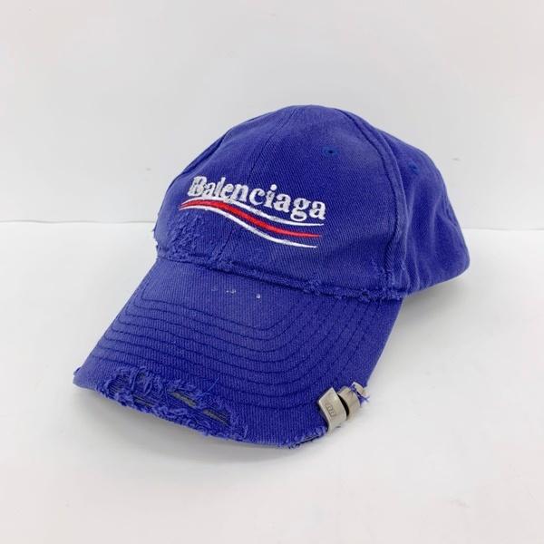 BALENCIAGA（バレンシアガ） キャンペーンロゴ ベースボールキャップ
