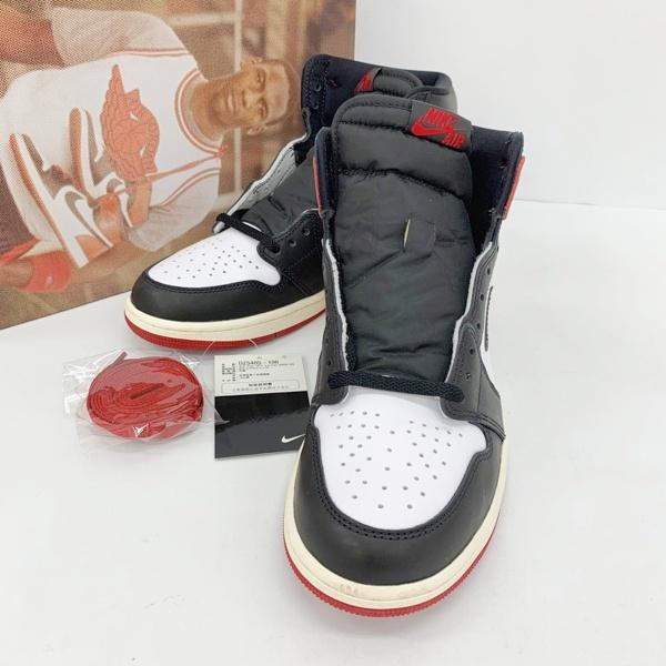 NIKE（ナイキ） AIR JORDAN 1 RETRO HIGH OG つま黒 ハイカット
