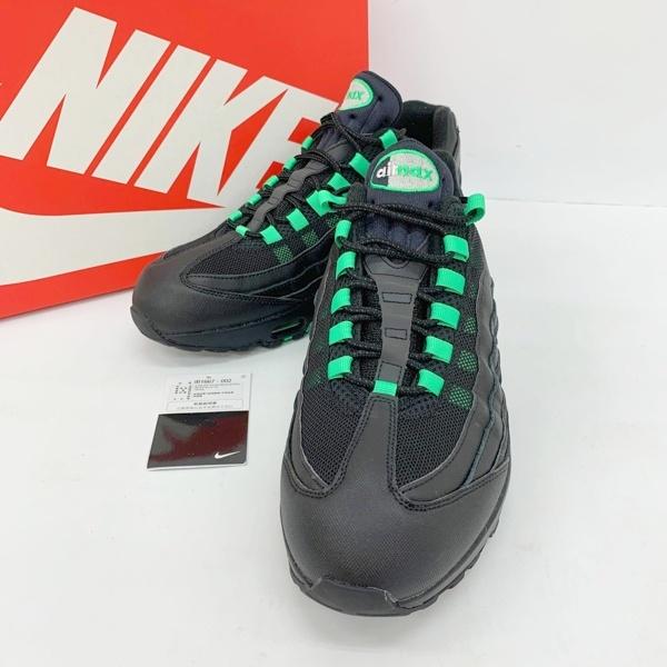 NIKE ナイキ AIR MAX 95 OG Big Bubble GREEN SHOCK スニーカー シューズ IB1667-002 メンズ 30cm ブラック グリーン 靴 DM19270■