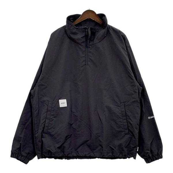 WTAPS ダブルタップス KAYANジャケット ハーフジッププルオーバージャケット メンズ サイズ3 チャコール トップス DM20218■