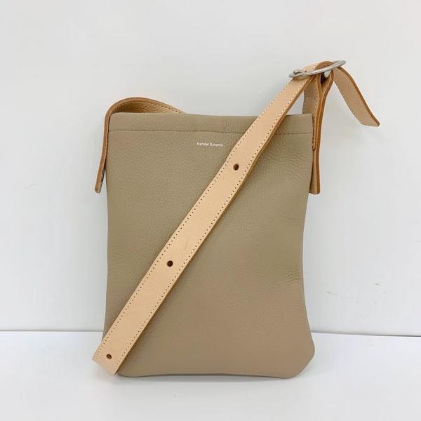 Hender Scheme エンダースキーマ one side belt bag ワンサイドベルトバッグ ショルダー 鞄 is-rb-oss 男女兼用 ベージュ カバン DF19536■