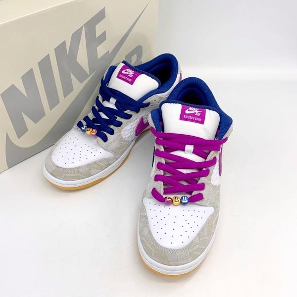 NIKE SB ナイキ ダンク ロー PRM スニーカー FZ5251-001 大きなサイズ メンズ 30cm パープル 靴 DF19515■