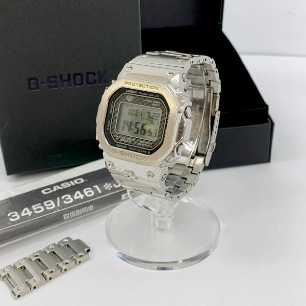 CASIO カシオ G-SHOCK 腕時計 GMW-B5000 ソーラー駆動 防水 タフソーラー メンズ シルバー 時計 DF19623■