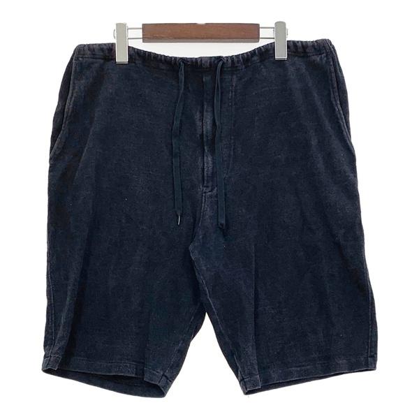 COMOLI コモリ シルクネップジャージショーツ ショートパンツ ハーフパンツ R01-05011 メンズ サイズ1 ブラック ボトムス DM19802■