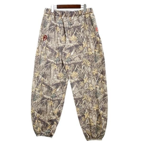 9090 ナインティナインティ Bone Sweat Pants ボーン スウェット パンツ ツリーカモ メンズ XLサイズ ブラウン系 ボトムス DM19847■