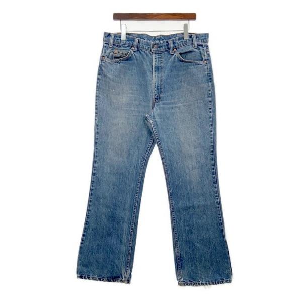 LEVI'S リーバイス 80s ボタン裏532 オレンジタブ ブーツカット デニムパンツ ジーンズ メンズ W38 L31 インディゴ ボトムス DM19939■