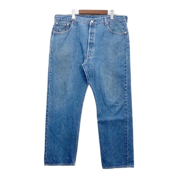 LEVI'S リーバイス 90s バレンシア工場 USA製 ジーンズ Gパン デニムパンツ 501-0000 ボタン裏555 メンズ W42 ボトムス DM20314■
