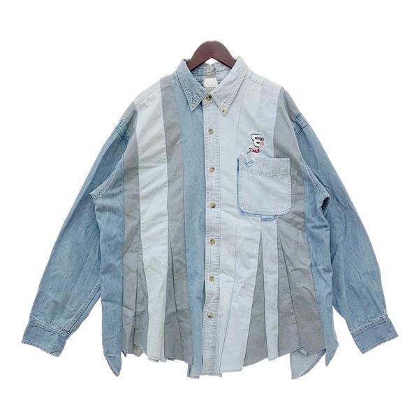 CHANGES チェンジーズ ELEVEN SHIRTS INDIGO シャツ 長袖 メンズ フリーサイズ ブルー系 トップス DM20089■
