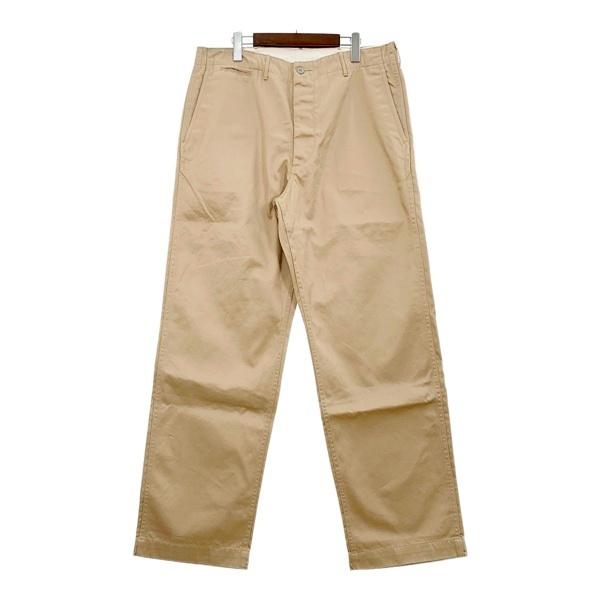 BUZZ RICKSON'S バズリクソンズ チノパン 1942 EARLY MILITARY CHINOS M43036 メンズ サイズ38 ベージュ ボトムス DM20315■