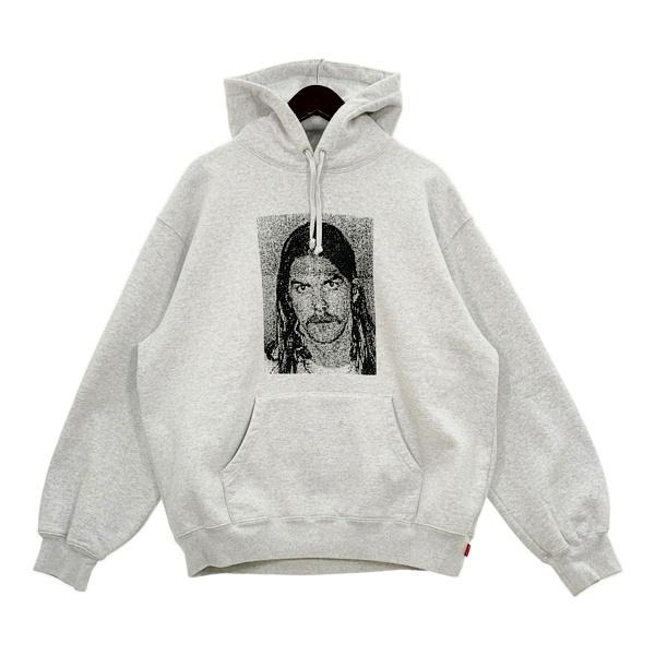 Supreme シュプリーム パーカー スウェット トレーナー Dash Snow Hooded Sweatshirt メンズ Mサイズ グレー トップス DM20305■
