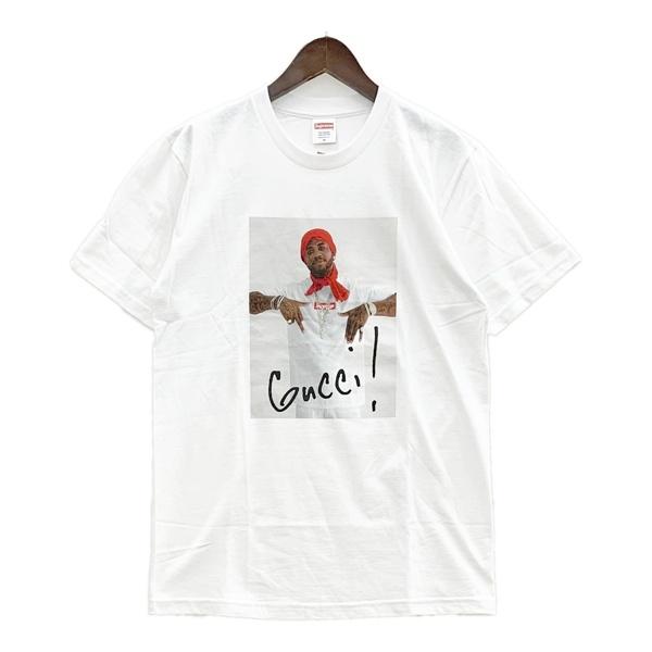 Supreme シュプリーム Tシャツ 半袖カットソー クルーネック  Gucci Mane プリント メンズ Mサイズ ホワイト トップス DM20193■