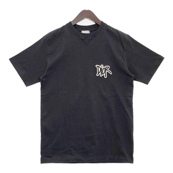 Dior ディオール Shawn Stussy ショーンステューシー Tシャツ カットソー 033J625I0554 メンズ Sサイズ ブラック トップス DM20177■