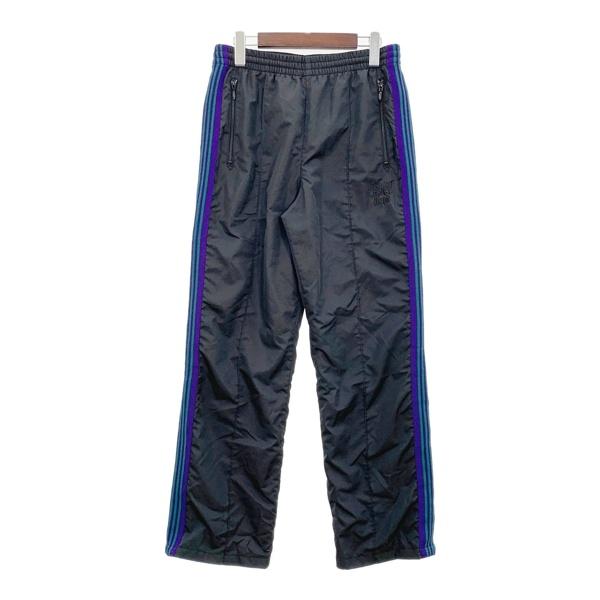 Needles ニードルス UNION トラックパンツ WINDBREAK POLY TRACK PANTS NS1684 メンズ Sサイズ ブラック ボトムス DM20320■
