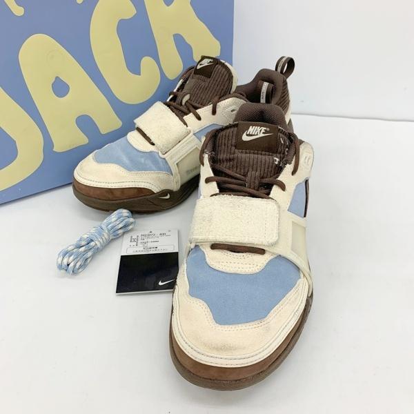 NIKE Travis Scott ナイキ トラヴィススコット スニーカー Zoom Field Jaxx HQ3072-400 メンズ 28cm ブルー 靴 DF20309■