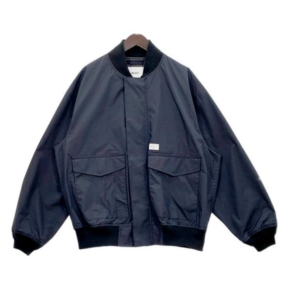 WTAPS ダブルタップス WFS ACKET NYLON TAFFETA PERTEX ジャケット ブルゾン メンズ サイズ03 ブラック アウター DM20412■