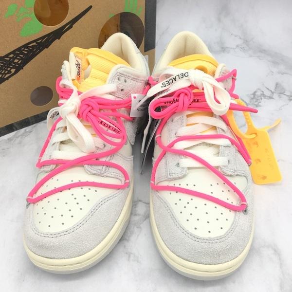 ナイキ OFF-WHITE DUNK LOW The50 DJ0950-117 ダンク ロー スニーカー