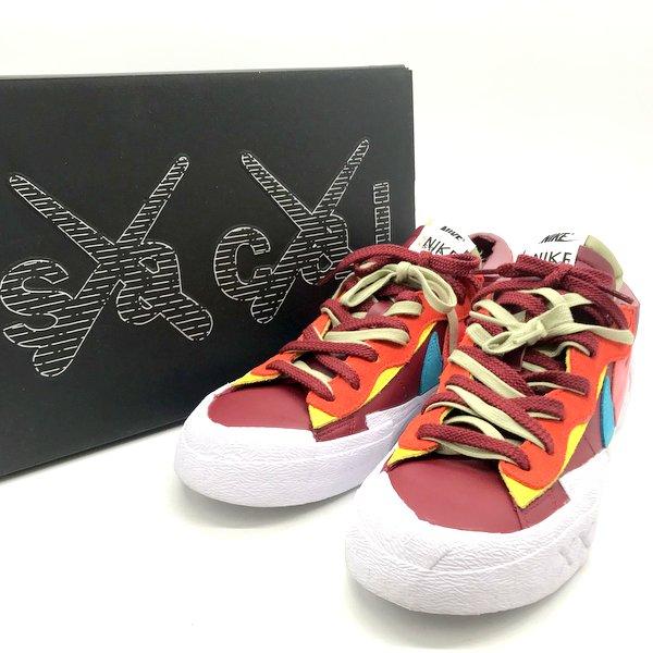 ナイキ SACAI BLAZER LOW DM7901-600 カウズ サカイ スニーカー 