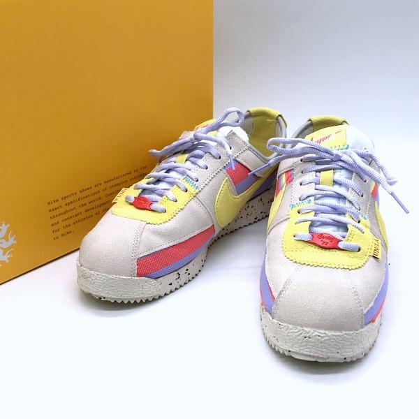 NIKE UNION×NIKECORTEZ Lemon Frost DR1413-100 スニーカー