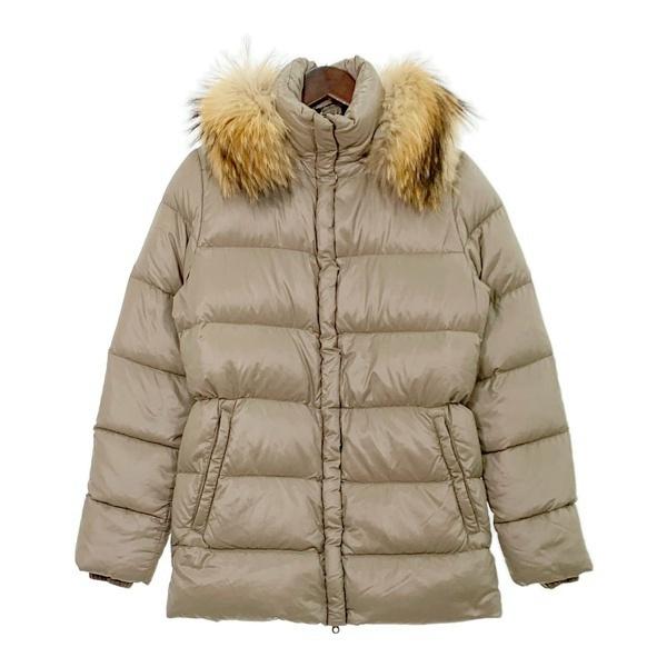 40サイズ ファッション 【良品】DUVETICA ダウンジャケット ベージュ