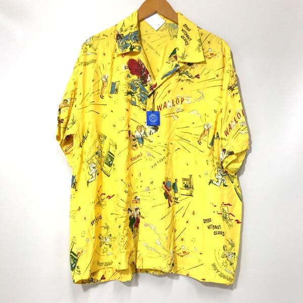 Porter Classic アロハシャツ 落ちこぼれスパイ ALOHA SHIRT YELLOW 