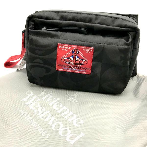 ヴィヴィアンウエストウッド ボディバッグ チェッカーORB ウェストポーチ 牛革 C65E バッグ コンパクト Vivienne Westwood  ACCESSORIES 服飾小物 B0976◆