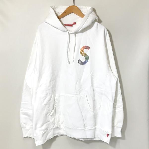 Supreme swarovski box logo hoodie スワロフスキー ボックスロゴ 