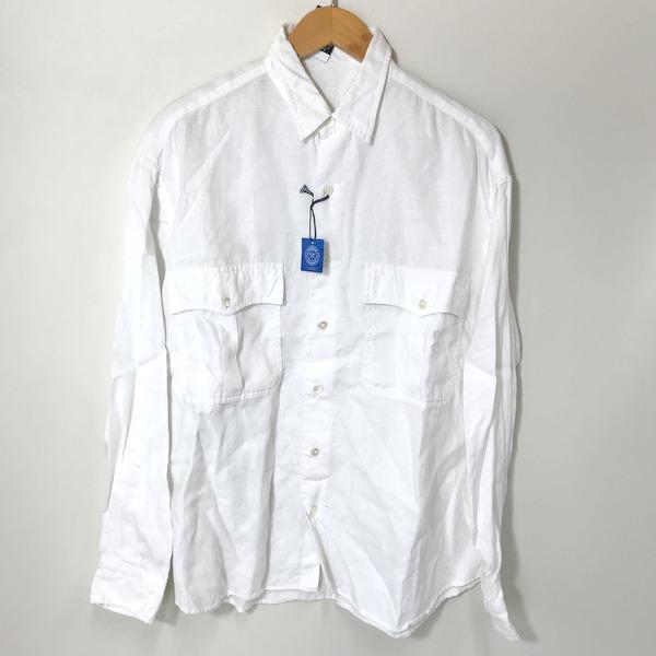 Porter Classic ROLL UP LINEN SHIRT FRENCH LINEN ロールアップ 
